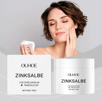 Crema facial anti-acné árbol de té óxido de zinc
