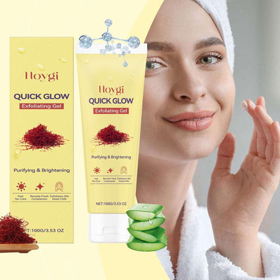 Gel exfoliante facial azafrán aloe vera